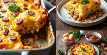 Breakfast Casserole with Eggs and Sausage: A Hearty Start to Your Day